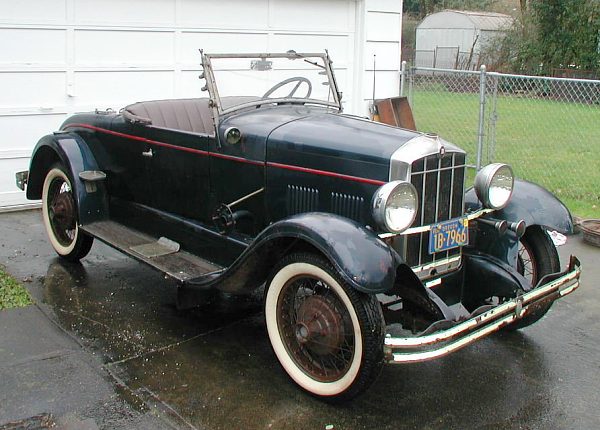 1929 Durant 60 De Luxe Sport Roadster