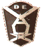 De Vaux radiator badge, 1931–1932