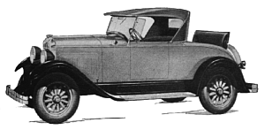 1929 Durant 40 roadster