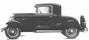 1929 Durant 66 Standard Coupe