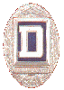 Durant radiator badge, 1929