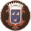 Frontenac radiator badge, 1933–1934