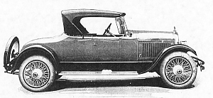 1923 Princeton Three Passenger Sport Roadster