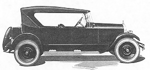 1923 Princeton Four Passenger Sport Touring
