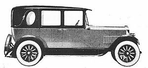 1926 Star R landau sedan