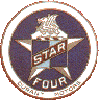 Star radiator badge, 1926–1927 (four-cylinder)