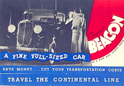 Continental sales brochure A-33-1304