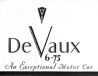 De Vaux sales brochure A-31-303-4