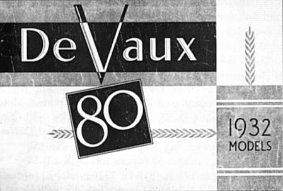 De Vaux sales brochure A-32-301-6