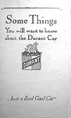 Durant sales brochure A-21-101