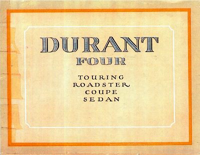 Durant sales brochure A-22-103