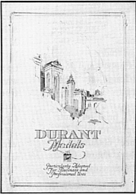Durant sales brochure A-23-108-4