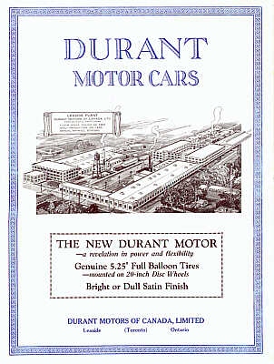 Durant sales brochure A-25-104-4