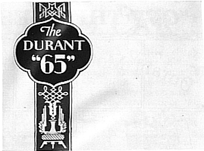 Durant sales brochure A-28-103-6