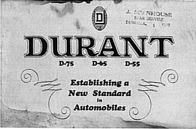 Durant sales brochure A-28-107-4