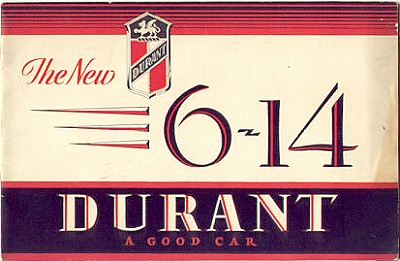 Durant sales brochure A-30-105-14