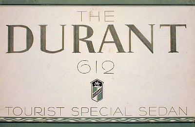 Durant sales brochure A-31-102-4