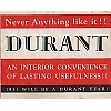Durant sales brochure A-31-104-4