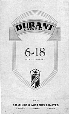 Durant sales brochure A-31-108-4