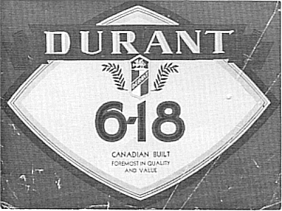 Durant sales brochure A-31-109-4