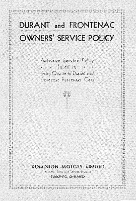 Frontenac sales brochure A-32-407-4