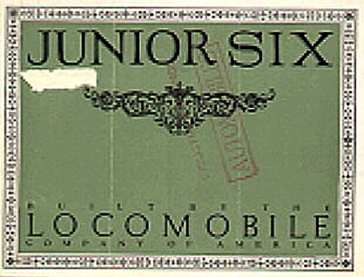 Locomobile sales brochure A-26-1201