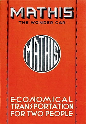 Mathis sales brochure A-31-901