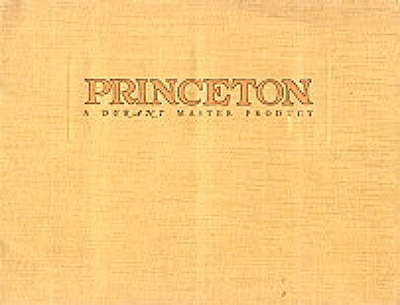 Princeton sales brochure A-23-1101-8