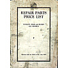 Rugby parts book D-29-0001