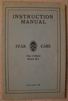 Star instruction manual C-28-0201