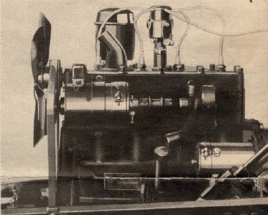 Continental Red Seal 41A six-cylinder engine, as used in the Continental Ace