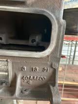 Block casting date 3-13-31